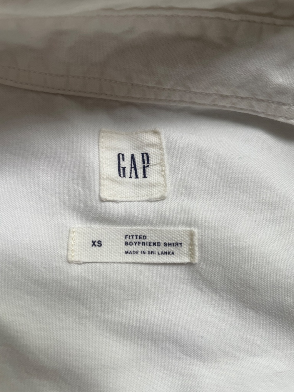Cotton white button down - Picture 2 of 3